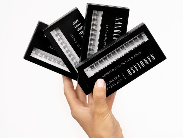 ferdiglimte vippene nanolash