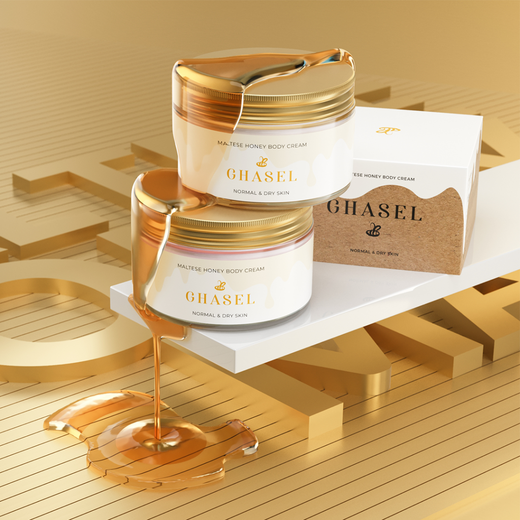 Ghasel Maltese Honey Body Cream. En utrolig stor dose fuktighet for alle