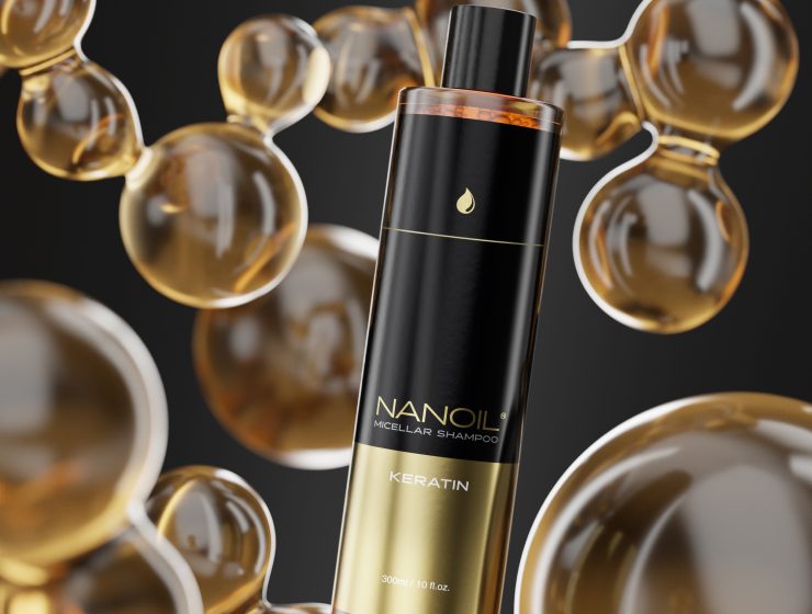 micellærsjampo med keratin Nanoil