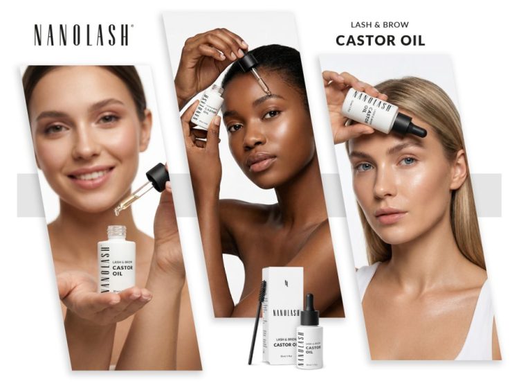 nanolash castor olje